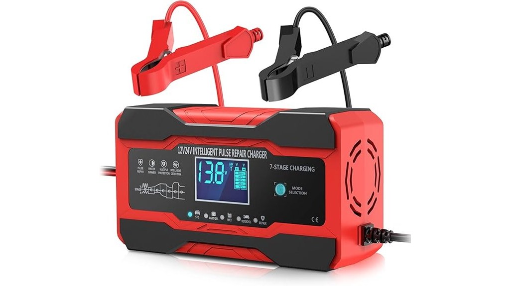 fully automatic smart car battery charger