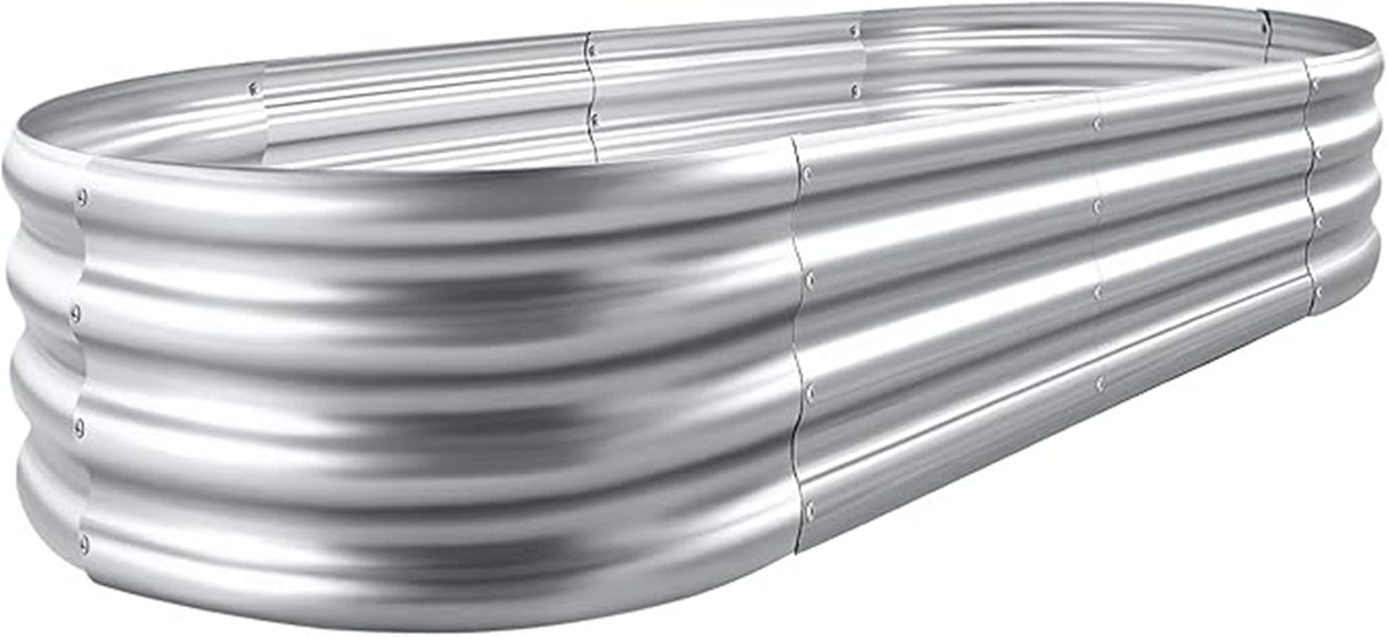 galvanized raised garden bed kit