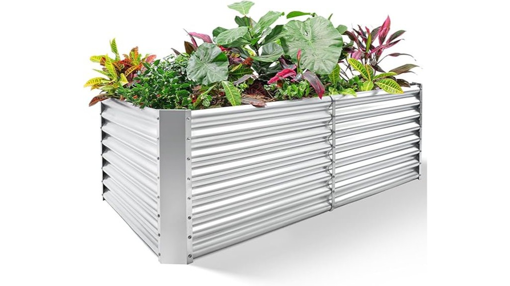 galvanized raised garden bed kit