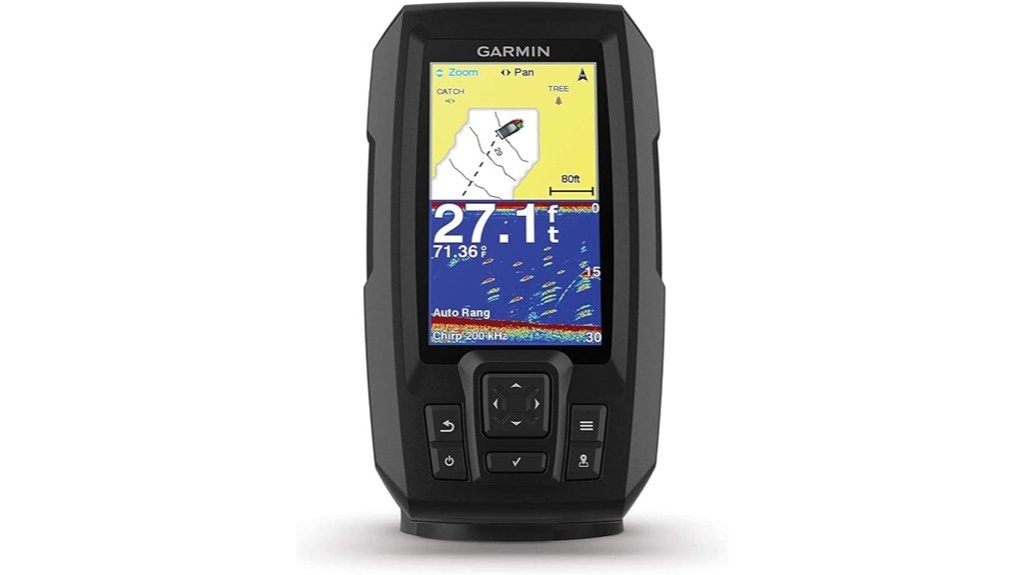garmin fishing depth finder