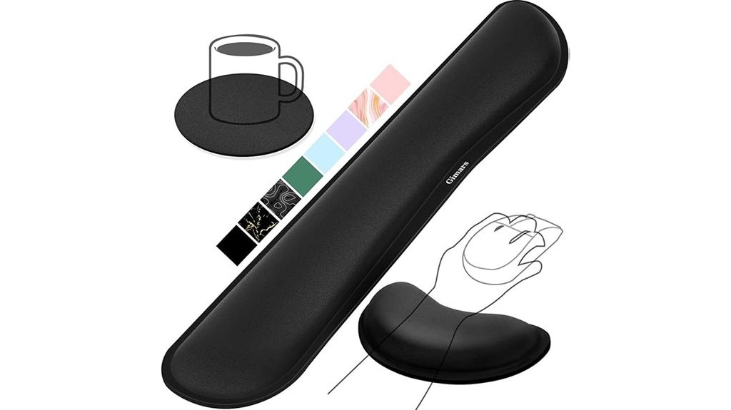 gel memory foam keyboard wrist rest
