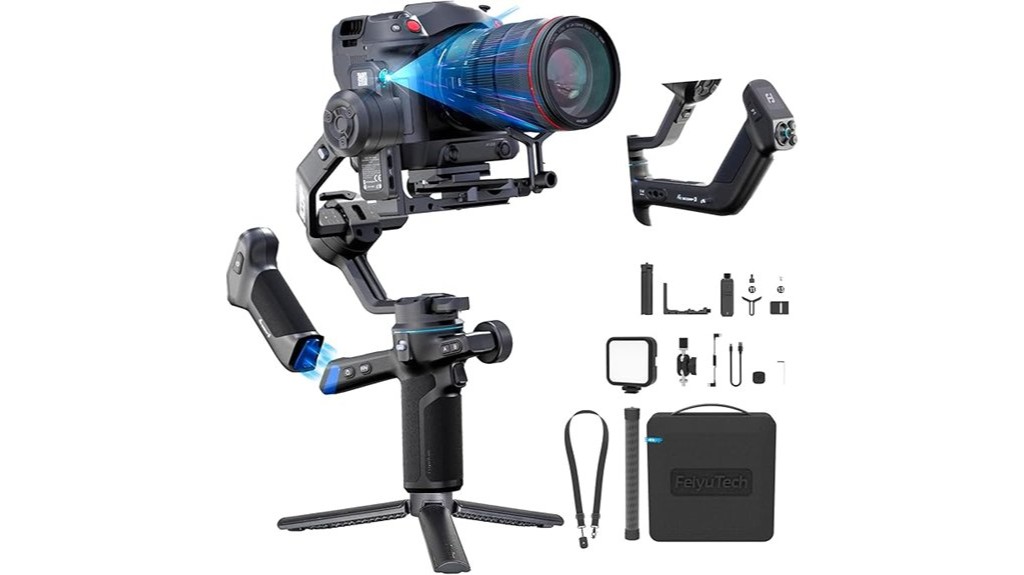 gimbal stabilizer for dslr cameras