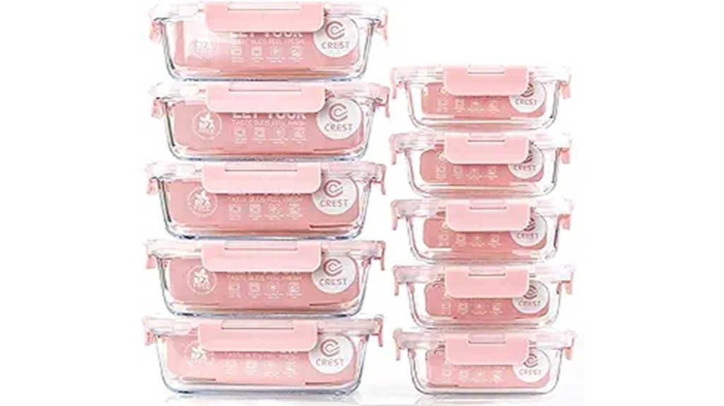 glass meal prep containers