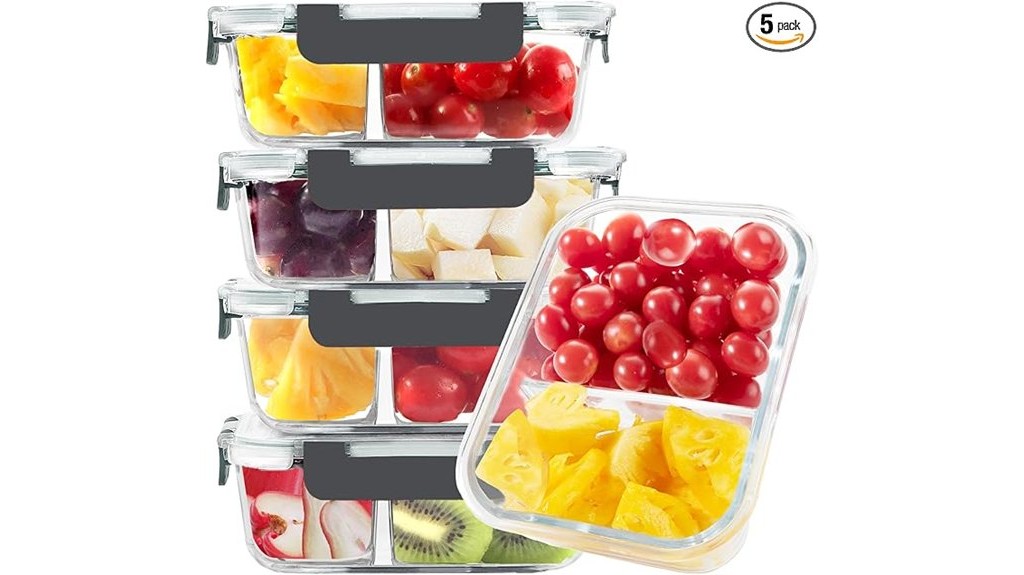 glass meal prep containers