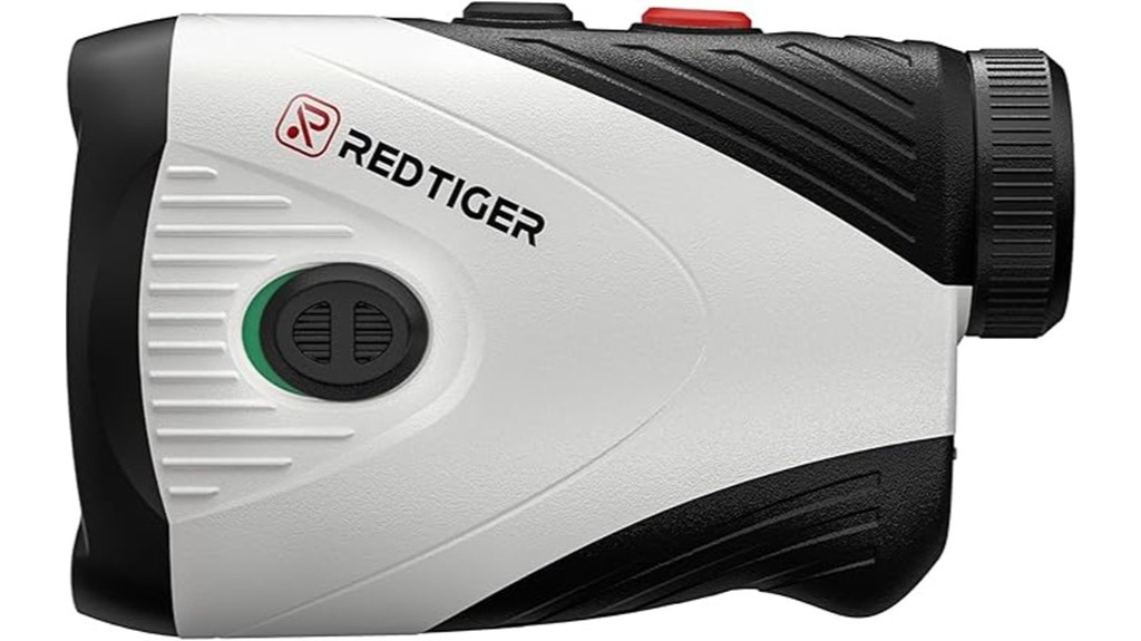golf range finder with slope