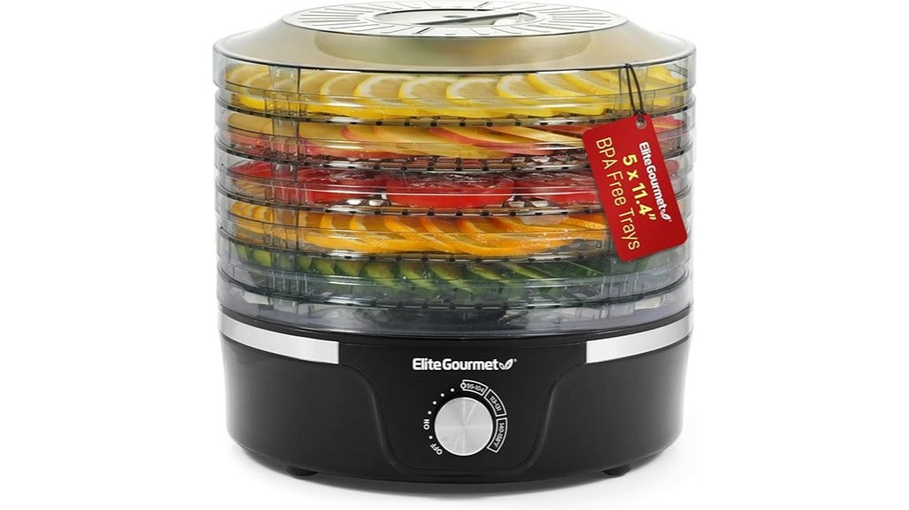 gourmet food dehydrator for elite