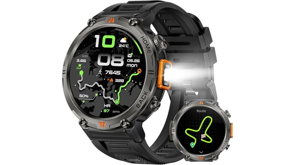gps enabled military smartwatches