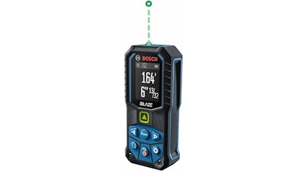 green laser distance measure