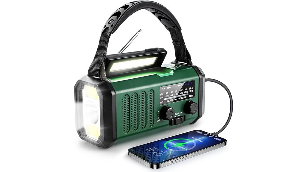hand crank emergency radio
