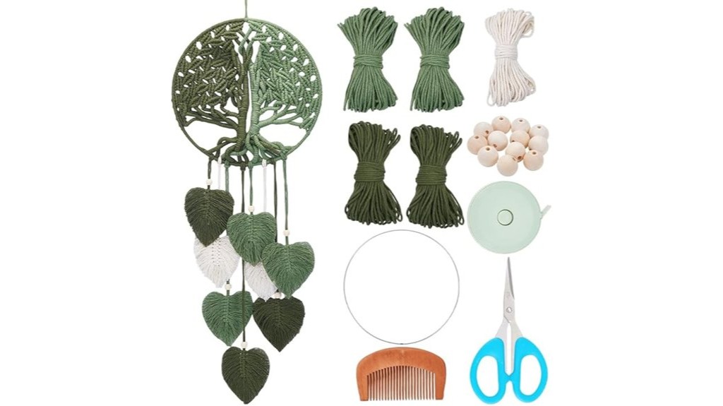 handmade macrame craft kit