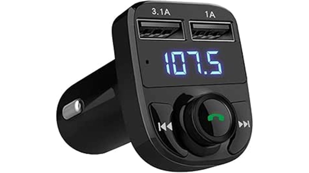 handsfree wireless bluetooth car charger