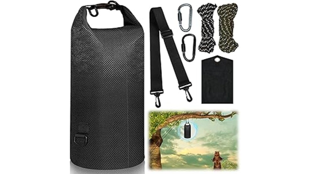 hang bear bag while camping