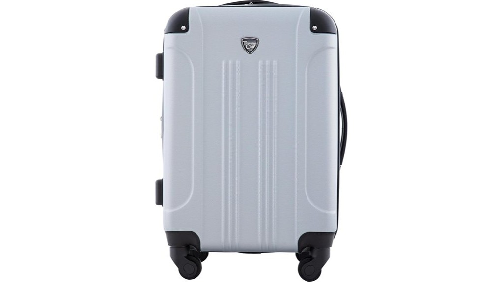 hardside expandable carry on spinner luggage