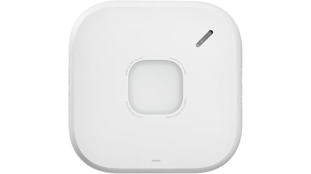 hardwired smart smoke carbon monoxide alarm