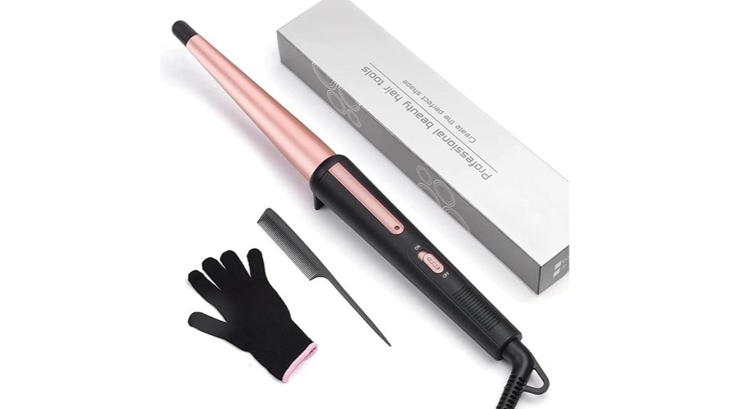 heat resistant curling wand