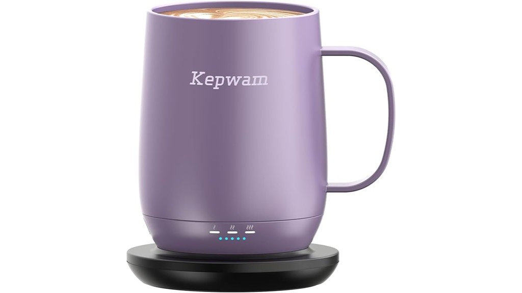 heated coffee mug technology
