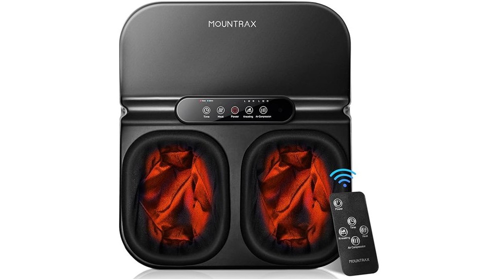 heated foot massage device