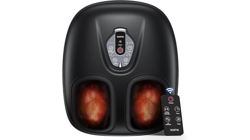heated foot massage device
