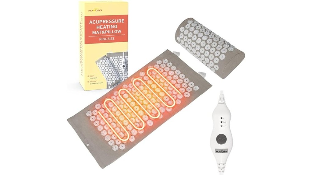 heated mat for relief