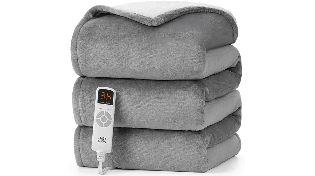 heated twin size electric blanket