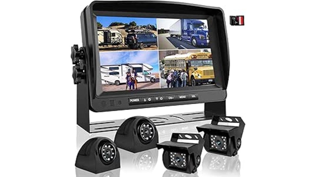 heavy duty backup camera system