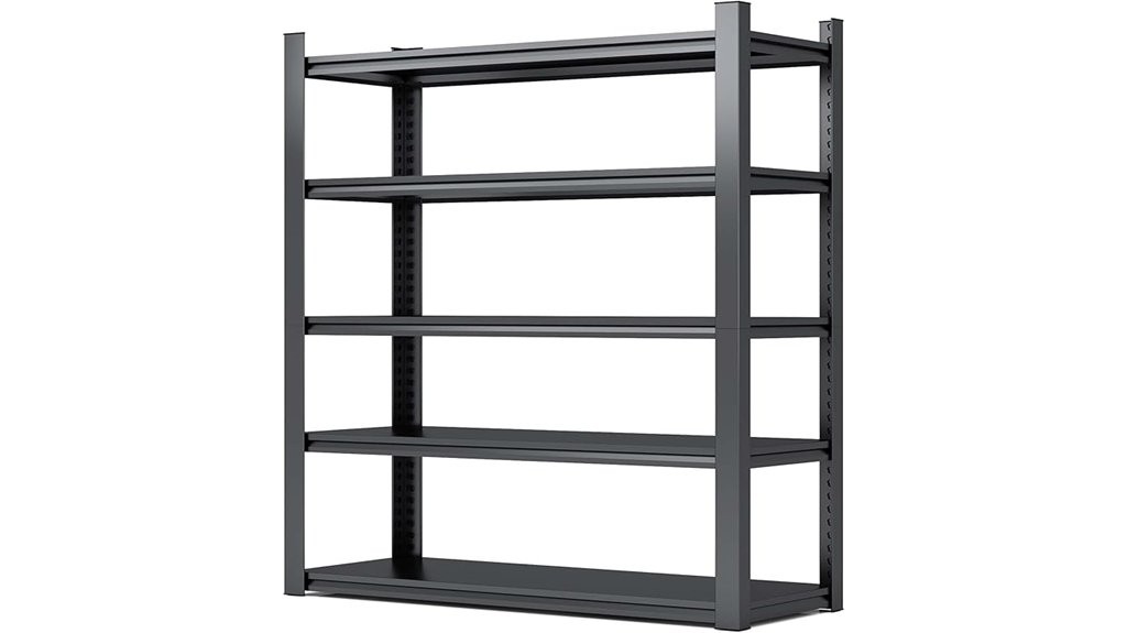 heavy duty garage shelving