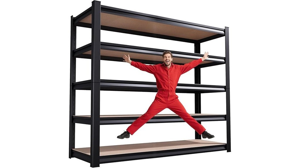 heavy duty garage shelving