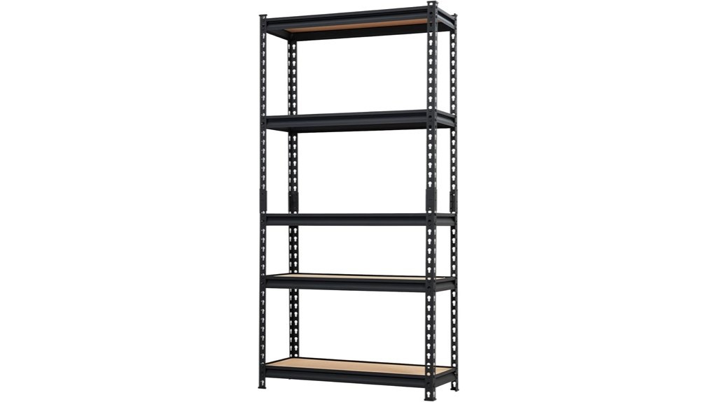 heavy duty garage shelving