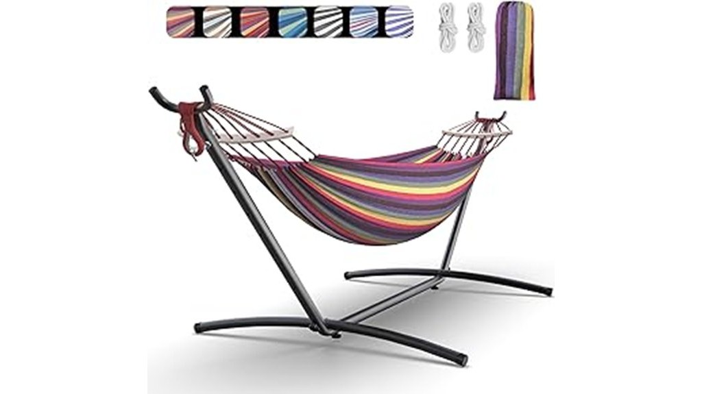 heavy duty hammock steel stand