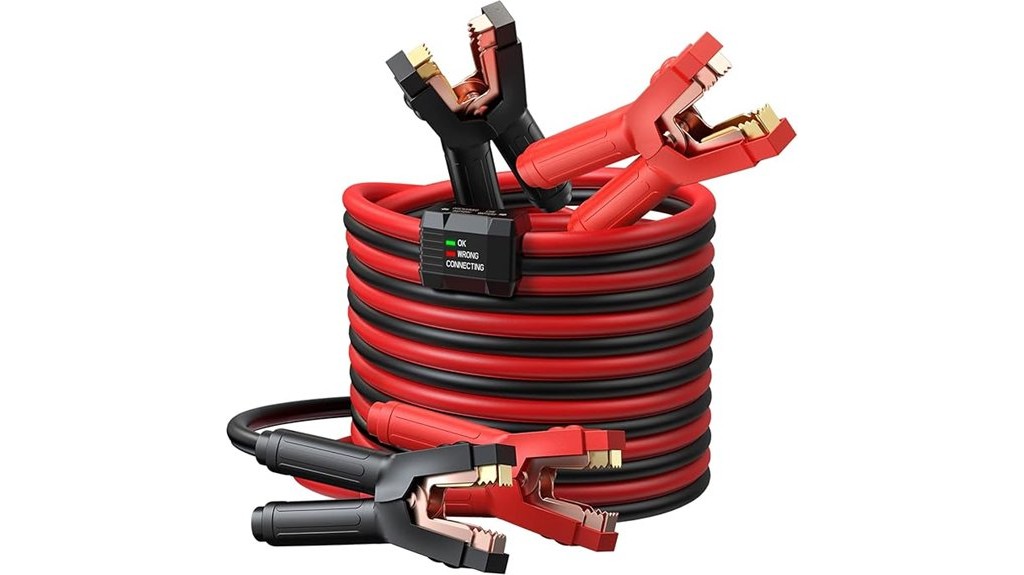 heavy duty high capacity jump starting cables