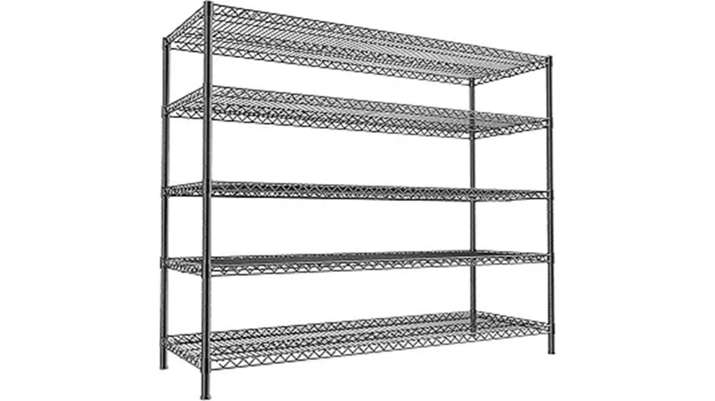 heavy duty metal storage shelves