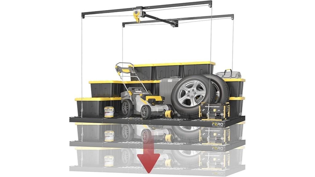 heavy duty overhead garage storage