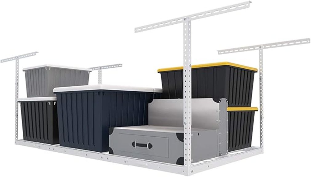 heavy duty overhead storage rack