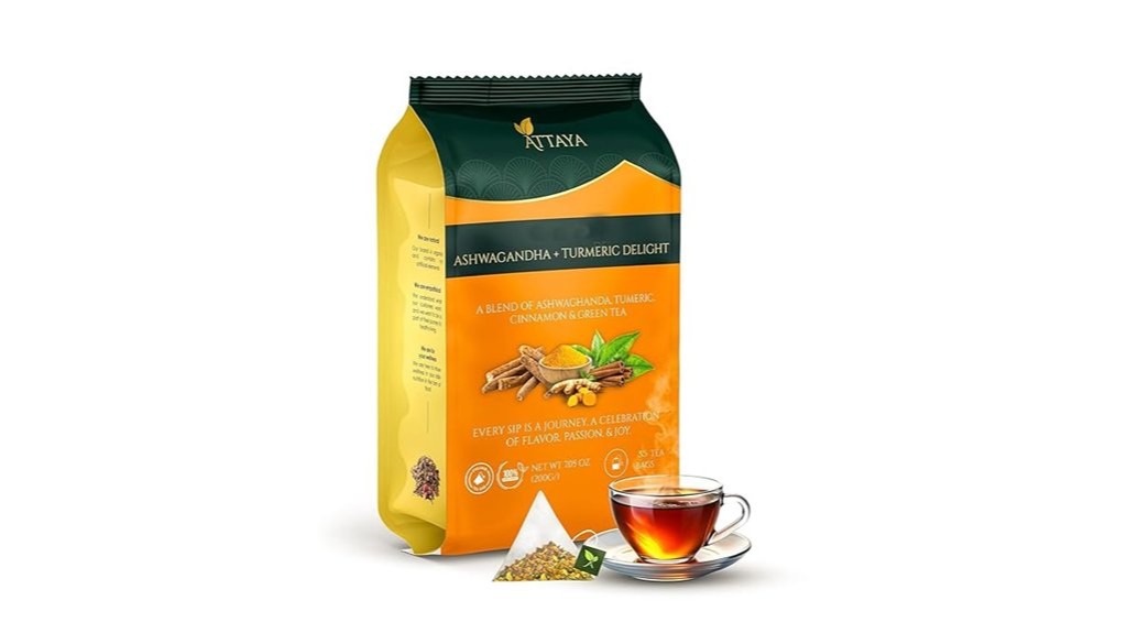 herbal ashwagandha turmeric tea