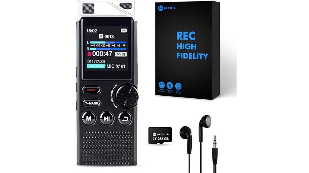 high capacity digital recorder