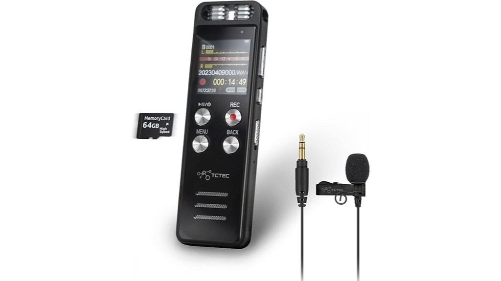 high capacity digital voice recorder