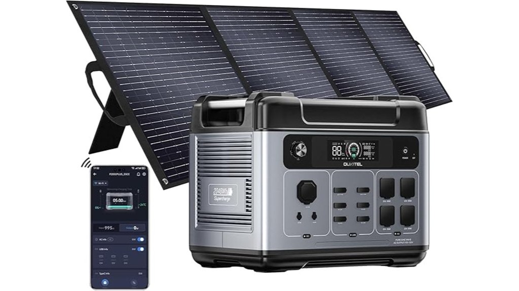 high capacity portable power station