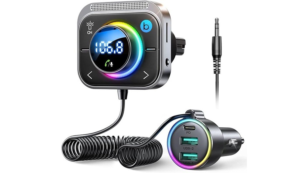 high powered bluetooth car adapter