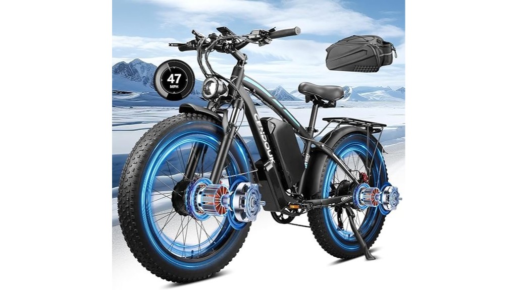 high powered dual motor ebike