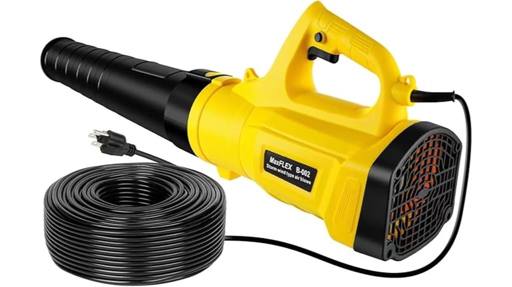 high powered electric leaf blower
