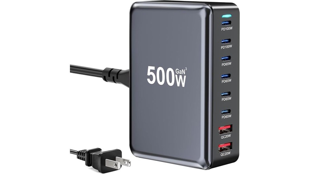 high powered multi device charging station