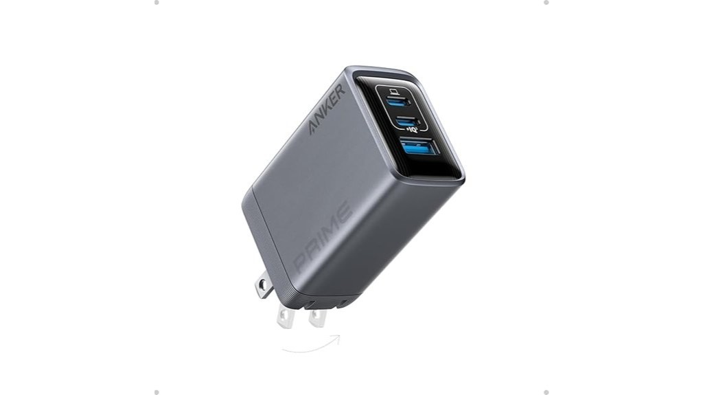 high powered multi port gan charger