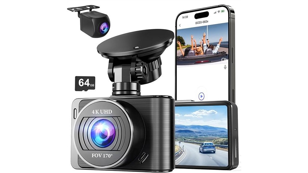 high quality dashcam features