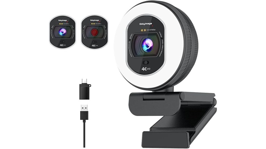 high quality streaming webcam setup