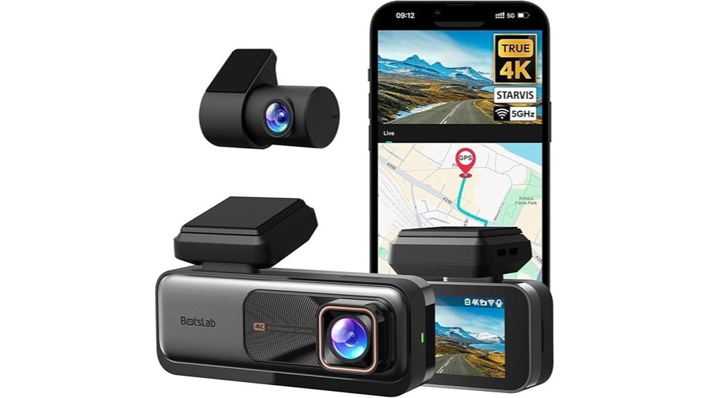 high resolution dual dashcam