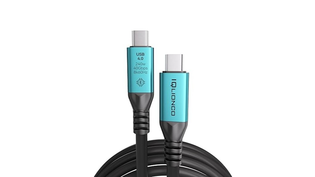 high speed usb c charging cable