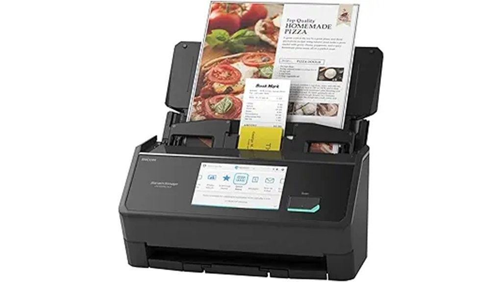high speed wireless document scanner