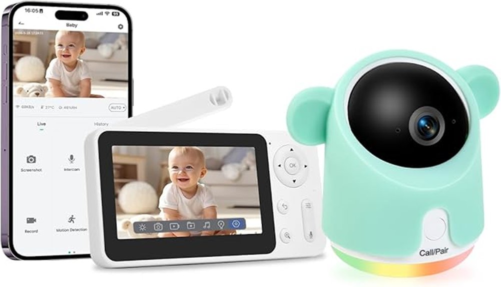 high tech baby surveillance