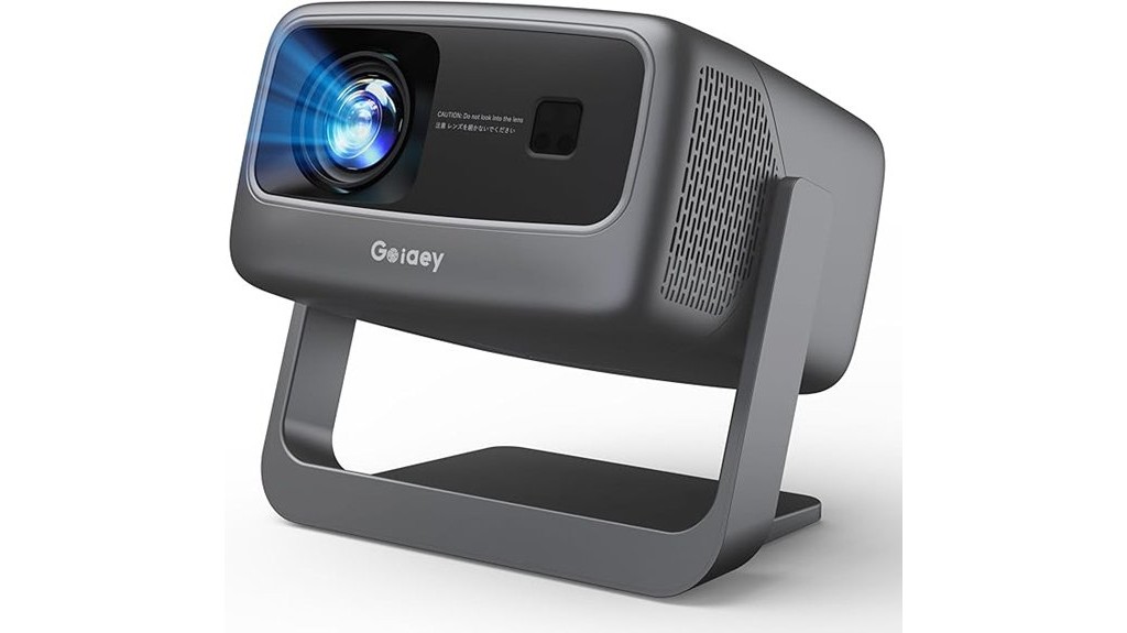 high tech outdoor projector
