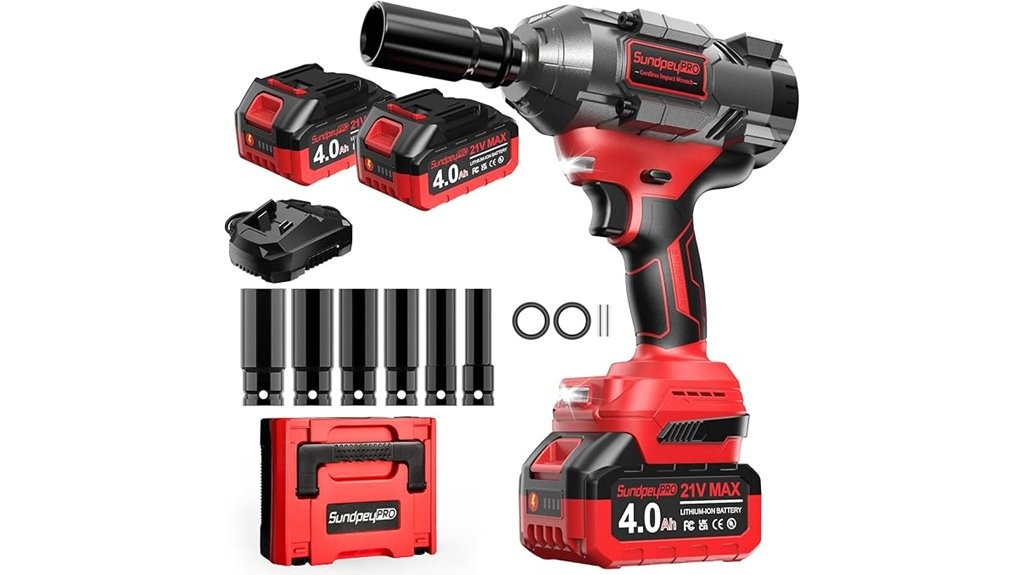 high torque brushless impact wrench